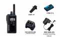 Walkie Talkie  KENWOOD TK-3601D de Uso Libre PMR-446 Totalmente compatible con cualquier walkie de uso libre.