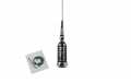 LEMM Roki-3000PL Antena PL conector macho solo Radiante CB 27 Mhz longitud 1,7 cm color bobina exterior plateada. 