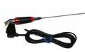 Antenne pliable LEMM T-550 WINCHESTER CB 27 Mhz, longueur 1 m, couleur rouge et noir