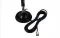 LEMM-AT1231 Aimant d'antenne à base magnétique 12 cm CB 27 Mhz Longueur 140 cm