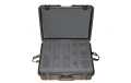 Durable Outer Shell: The outer shell of the suitcase is designed to fully protect its contents from knocks and impacts, ensuring the safety of the walkie-talkies and accessories stored inside.