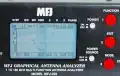 MFJ225 Analizador Antena HF/VHF, 1,8-170 Mhz, puertos duales.