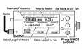 Analisador de Antena MFJ225 HF / VHF, 1,8-170 Mhz, portas duplas.