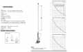 SIRIO MGA55-550 S (MGA 75) Antenne 1/4 onde 55 à 550 Mhz type aile