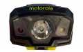MOTOROLA MHL 240 Linterna frontal 240 lumens color negro y amarillo