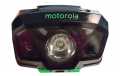 MOTOROLA MHM240 Linterna frontal 240 lumens color negro y verde 