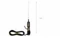 LEMM MINITURBO BLACK with silver letters CB 110 cm mobile antenna