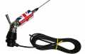 LEMM MINITURBO UK flag CB 27 folding antenna Length 110 cm