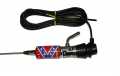 LEMM MINITURBO bandera Rebelde Antena abatible CB 27mhz longitud110cm 