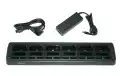 HYTERA MCL45 Cargador multiple 6 baterias PoC P50, P50E, P50PRO y P60