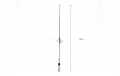 Falkos NR770S VHF-UHF dual band mobile antenna length 48 cm.