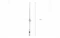 Falkos NR770S VHF-UHF dual band mobile antenna length 48 cm.