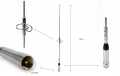 Falkos NR770S VHF-UHF dual band mobile antenna length 48 cm.