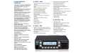 KENWOOD NX1800DE Émetteur-récepteur de base mobile numérique DMR UHF 406 - 470 Mhz