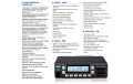 KENWOOD NX1700AE Transceptor móvel analógico VHF 146-174 Mhz