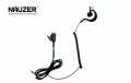PIN29-K5 NAUZER Micro Earphone black curly cable for walkie TK3601 KENWOOD