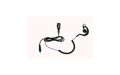 PIN29PKT Nauze Micro earmuff headset, high-end black curly cord for KENWOOD PKT23