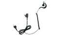 NAUZER PIN29-S Micro auricular orejera PTT rizado negro