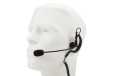 PIN49S NAUZER Micro-Headset Pole-type Earmuff, with built-in PTT system