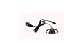 PIN77CLP Nauze fermé micro-casque protège-oreille, câble droit, pour Motorola série CLP