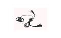 PIN77K NAUZER closed micro-headset earmuff, straight cable, Kenwood, Luthor, etc ...