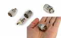 PL259-SHORT-GOLD Connector PL MALE Short GOLD bath TEFLON insulator