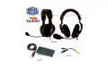 HEIL SOUND PROSET-4-AD100 Micro auriculares profesionales HEIL PRO-SET-4 + AD-100 + FS-2 para equipos yaesu FT1802, FT1900, FT2800, FT2900, FT7800, FT7900, FT8800, FT8900, FT2900.