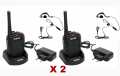 MAAS PT-120 Professional Talkie Pack 2 utilisation gratuite PMR 446