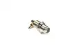 The SMA female connector allows you to connect an antenna with an SMA male connector to the chassis of the Midland G15 walkie talkie. This is useful to improve the capacity of the antenna or change it for a more powerful or longer range one if desired. It