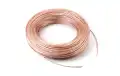 RG-316 Cable coaxial diametro exterior 2,5 mm, con cubierta transparante de TEFLON PTFE. Blindaje adecuado para aplicaciones exigentes con trenazo de cobre plateado y vivo conductor diametro 0,6 mm. Valido para técnologia Wi-Fi, Aplicaciones Telecomunica