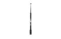 Antena telescópica original para scanner Frequências 70 - 300 Mhz. com conector BNC, comprimento estendido 115 cm. Válido para transmitir em 144-430 Mhz