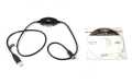 The SCU-20 cable is a USB data cable designed for use with Yaesu brand radios, in particular the Yaesu FTM-100DE and FTM-400DE models. This cable allows connection between the radio and a device with a USB port, such as a computer, to perform various func