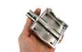 This bracket provides a robust and durable solution for securing various items on masts in that size range. Its stainless steel construction ensures corrosion resistance and durability in marine environments or other adverse conditions.