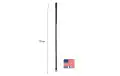 PROCOMM SF4-B Antena rosca 3/8 vehiculo radiante CB27 Longitud 120 cm