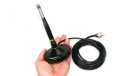 NAGOYA SP80B-BM90PL Antena Negra móvil magnética  VHF-UHF conector PL