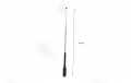 SRH775DX Antena telescopica VHF / UHF Bibanda conector SMA, Longitud extendida: 41 cm Longitud plegada: 11 cm. Potencia: 10 w