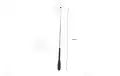 SRH775DX Antena telescopica VHF / UHF Bibanda conector SMA, Longitud extendida: 41 cm Longitud plegada: 11 cm. Potencia: 10 w