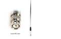 SIRTEL SRT-W-102BNC Telescopic antenna 27 Mhz and 25-300 Mhz - BNC male