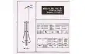 Tagra BT-101 Base antenna CB 27 mhz ballerina type, high performance antenna famous for its high performance in CB, ideal for locations where it is not required to see much the antenna, it is not necessary to adjust the ROE comes factory adjusted.