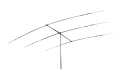 TH-3-JRS HY-GAIN YAGI directional antenna 3 elements for HF 10/15/20 Meters.