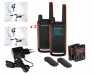 MOTOROLA TLKR T82-KIT 1 paire de walkies gratuits + 2 PINGANILLOS