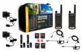 MOTOROLA TLKR T82-EXTREM couple walkies kit 4 batteries +2 PINGANILLOS