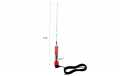 LEMM TURBO2001 CB 27 Mhz antenne pliante longueur 200 cm couleur rouge