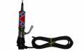 LEMM TURBO2001 Rebel Flag Folding Antenna CB27mhz Length 200cm