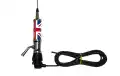 LEMM TURBO2001 Bandera UK Antena abatible CB27mhz Longitud 200 cm 