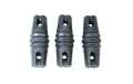 LEMM VR114-X3 Kit of three PVC insulators for dipole and wind cables, cable diameter 7 mm, length 8 x thickness 2.1 cm