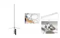 The KOMUNICA X-5000-N is a high efficiency antenna designed to operate in three frequency bands: VHF, UHF and SHF. With its rugged construction and advanced specifications, this antenna is ideal for applications requiring superior performance at the 144 M