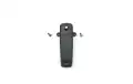 SHB 18 YAESU Black belt clip valid for Yaesu models FTA-250, FT-25, FT-65, FT4 etc. includes two screws to attach to walkie.