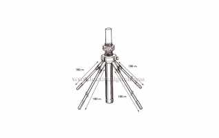 ref. GPK 1. Radiales para convertir en 5/8 la SOLARCOM A 99.