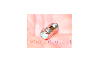 SMA1883 Conector SMA  doble hembra.